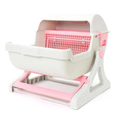 مرحاض القطط شبه الأوتوماتيكي